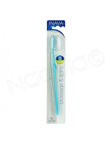 Inava Brosse à dents souples Plus capuchon. 20/100