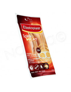 Elastoplast Spiral Heat Patch Chauffant Flexible Dos/Nuque