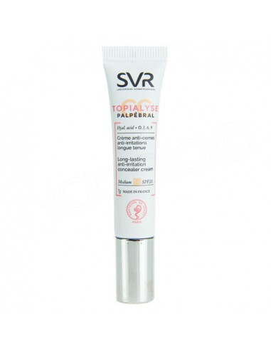 SVR Topialyse Palpébral CC Crème Anti-cernes Anti-irritations teintée. 7g