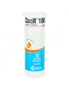 Cacit Carbonate de Calcium 1000mg