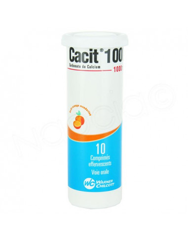 Cacit Carbonate de Calcium 1000mg