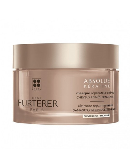 René Furterer Absolue Kératine Masque Réparateur Ultime Cheveux Abimés et épais