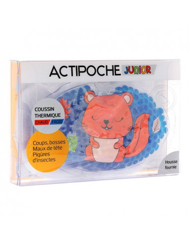 Actipoche Coussin Thermique Microbilles Junior Animaux