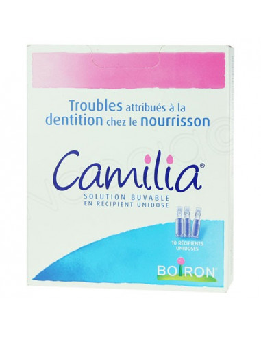 Camilia récipients 10 unidoses de 1ml