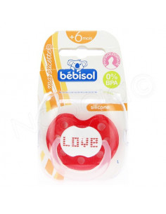 Bébisol Ma Sucette Physiologique Plus6mois x1 2