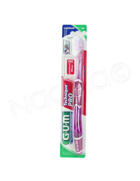 Gum Technique PRO Brosse à Dents Médium 528