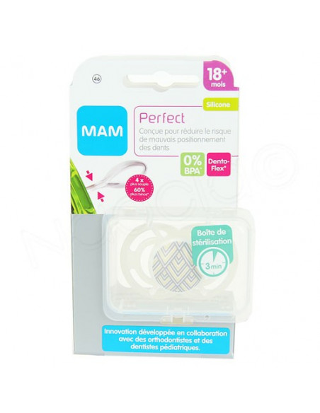 MAM Perfect Sucette 18m+ x1 Mam - 2