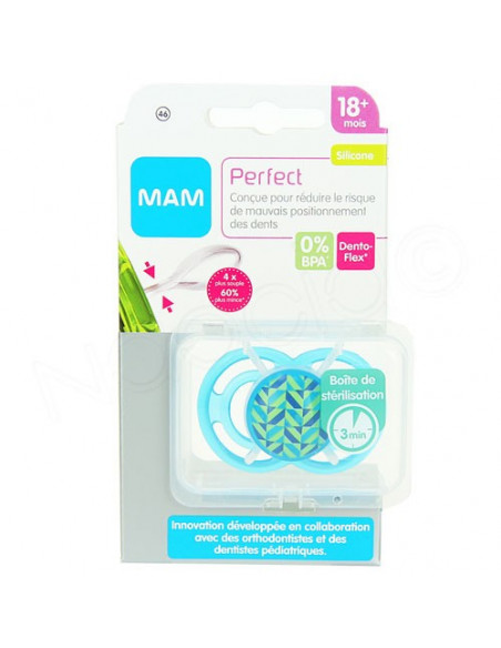 MAM Perfect Sucette 18m+ x1 Mam - 3