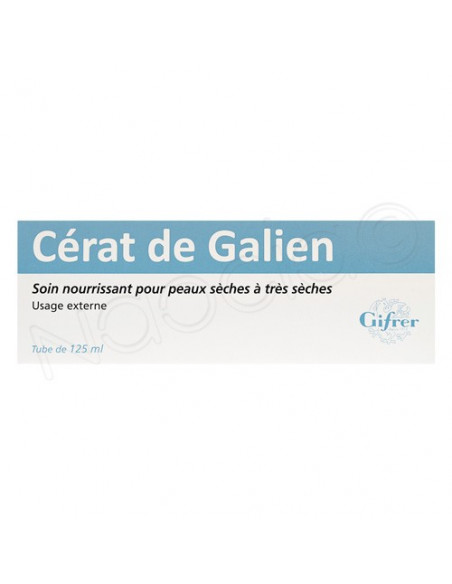 Gifrer Cérat de Galien Cold Cream. Soin Nourissant Peaux Sèches à Très Sèches