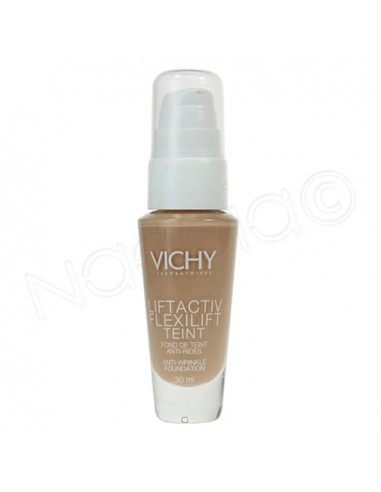 Vichy Liftactiv Flexilift Teint Fond de Teint Anti-Rides. Flacon pompe de 30ml