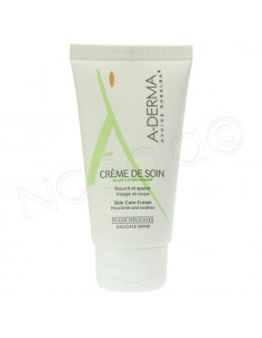 Aderma Crème de Soin Peaux Délicates. Tube 50ml
