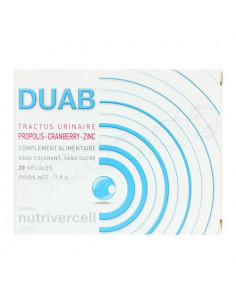 Duab Tractus Urinaire. Boite 20 gélules
