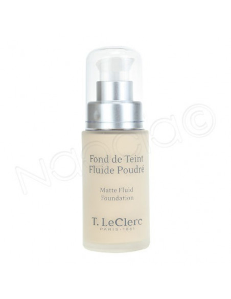 TLeClerc Fond de teint Fluide Poudré SPF15 Flacon 30ml T. Leclerc - 3