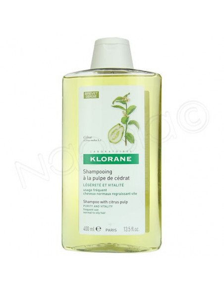 Klorane Légèreté Shampooing à la pulpe de Cédrat Klorane - 2