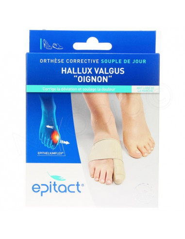 Epitact Orthèse Corrective Hallux Valgus "Oignon"