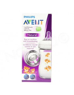Avent Natural Biberon 260ml 1m+ Avent - 1