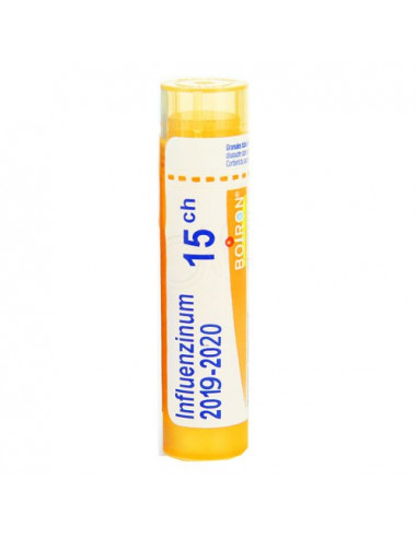 Influenzinum 2020-2021 tube Granules Boiron 4g 15CH orange Boiron - 1