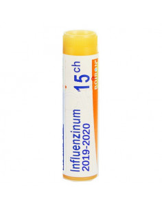 Influenzinum 2020-2021 tube dose Globules Boiron 1g 15CH orange Boiron - 1