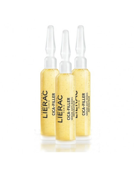 Lierac Cica-Filler Sérum Anti-rides Réparateur. Ampoules 3x10ml