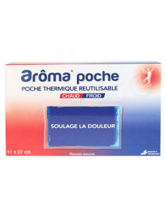 Arôma Poche Thermique Réutilisable Chaud/Froid Moyen 11 x 27 cm  - 1