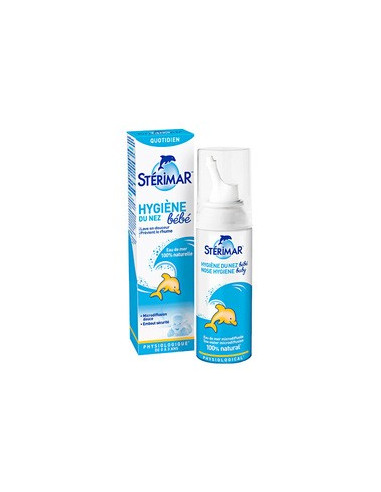 Stérimar Bébé Hygiène du Nez Eau de Mer Flacon pulvérisateur 100ml Stérimar - 1