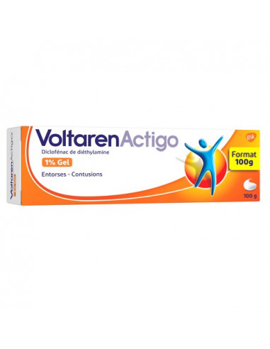 Voltaren Actigo 1 % Gel Tube 100g  - 1