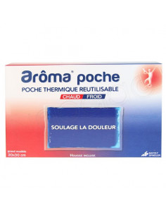 Arôma Poche Thermique Réutilisable Chaud/Froid Grand 20 x 30 cm  - 1