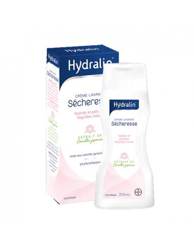 Hydralin Soyeux Hydratation Intense Spécial Sécheresse Soin Intime Quotidien 200ml Hydralin - 1