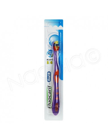 Fluocaril Brosse à dents Kids 2 à 6 ans violet Fluocaril - 1