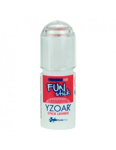 Yzoar Fun Stick Lèvres enfant 3,5g Grenadine  - 1