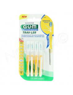 Gum Trav-Ler Brossette interdentaire x4 13mm Sunstar - 1