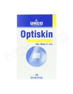 Urgo Optiskin Pansement Adhésif Stérile Semi-perméable Transparent Boite x10 Pansements 53cm x 8cm Urgo - 1