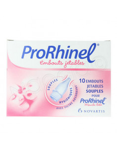 Prorhinel Embouts Jetables Souples Boite 10 embouts Prorhinel - 1