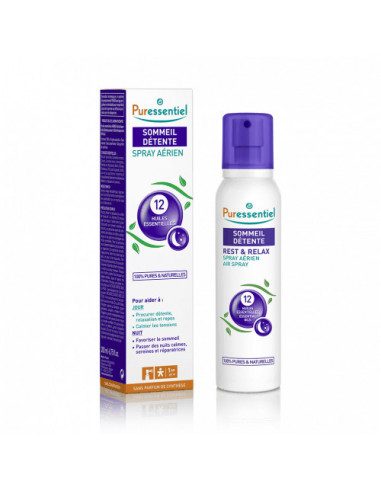 Puressentiel Sommeil Détente Spray 12 Huiles Essentielles Spray 200ml Puressentiel - 1