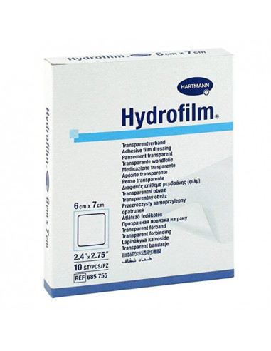 Hydrofilm Pansement Transparent 10 6cm x 7cm  - 1