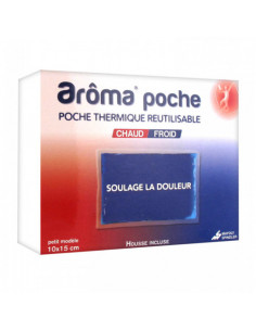 Arôma Poche Thermique Réutilisable Chaud/Froid Petit 10 x 15 cm  - 1