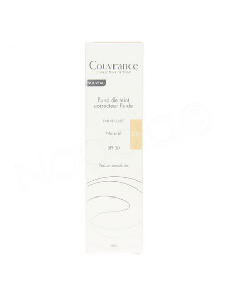 Couvrance Fond de teint Correcteur Fluide 30ml Naturel Avène - 1