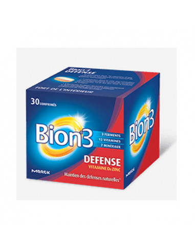 BION 3 Adultes Défense Boite 60 comprimés Bion - 1