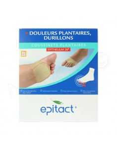 Epitact Coussinets Plantaires Douleurs Plantaires & Durillons x2 Taille M Epitact - 1