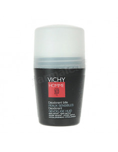 Vichy Homme Déodorant Bille peaux sensibles Roll-on 50ml Vichy - 1