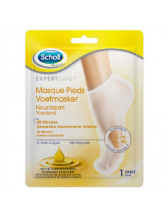 Scholl Masque Pieds Nourrissant Huile d'Argan. x1 paire Scholl - 1