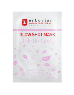 Erborian Glow Shot Mask Masque Tissu Visage. 1x15g Erborian - 1