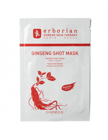 Erborian Ginseng Shot Mask Masque Tissu Visage. 1x15g Erborian - 1