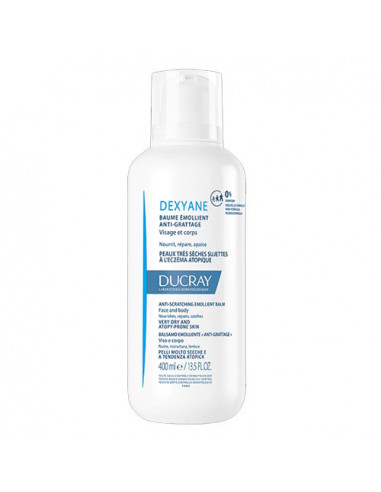 Ducray Dexyane Baume Emollient Anti-grattage. Flacon pompe 400ml Ducray - 1