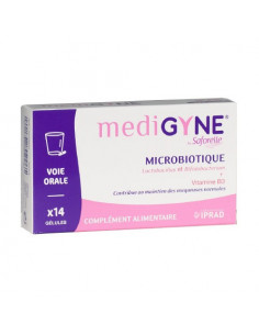Medigyne by Saforelle Microbiotique Voie Orale. 14 gélules Saforelle - 1