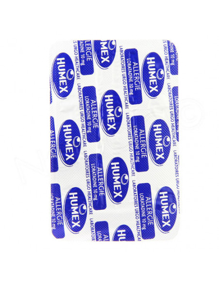 HUMEX ALLERGIE LORATADINE 10 mg, 7 comprimés Humex - 2