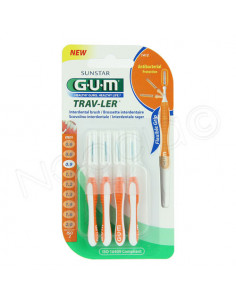 Gum Trav-Ler Brossette interdentaire x4 09mm Sunstar - 1