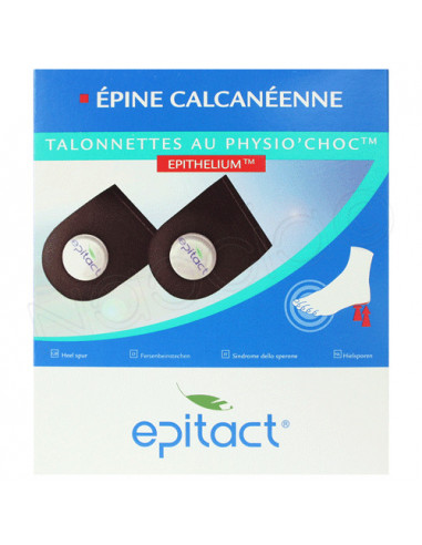 Epitact Epine calcanéenne Epithelium - Talonnettes au physio'choc 1 paire Taille S - femme Epitact - 1 Epitact Epine calcanéenne Epithelium - Talonnettes au physio'choc 1 paire Taille S - femme Epitact - 1