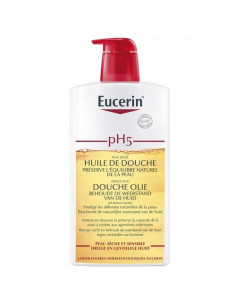 Eucerin pH5 Huile de douche Peau Sèche & Sensible Flacon pompe 1L Eucerin - 1