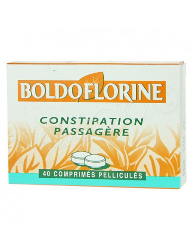 Boldoflorine Constipation passagère 40 comprimés pelliculés